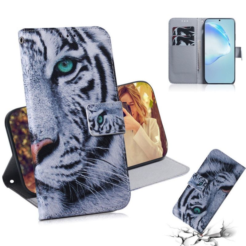 Folio Deksel for Samsung Galaxy S20 Plus / S20 Plus 5G Tigeransikt