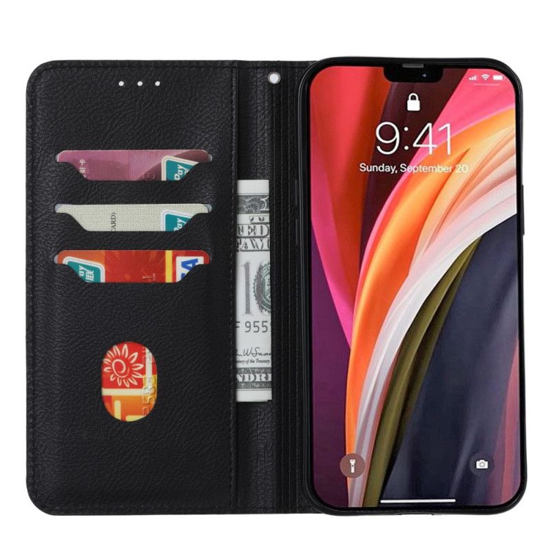 Folio Deksel Samsung Galaxy S20 Plus / S20 Plus 5G Svart Kortholder Foran Anti-fall