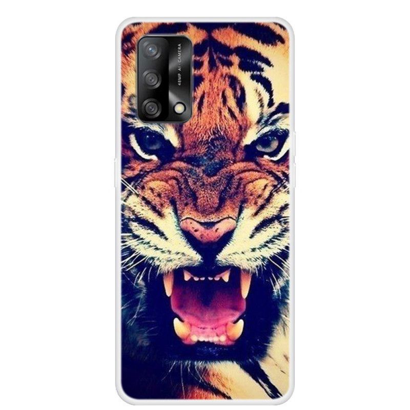 Deksel Oppo A74 4g Front Tiger