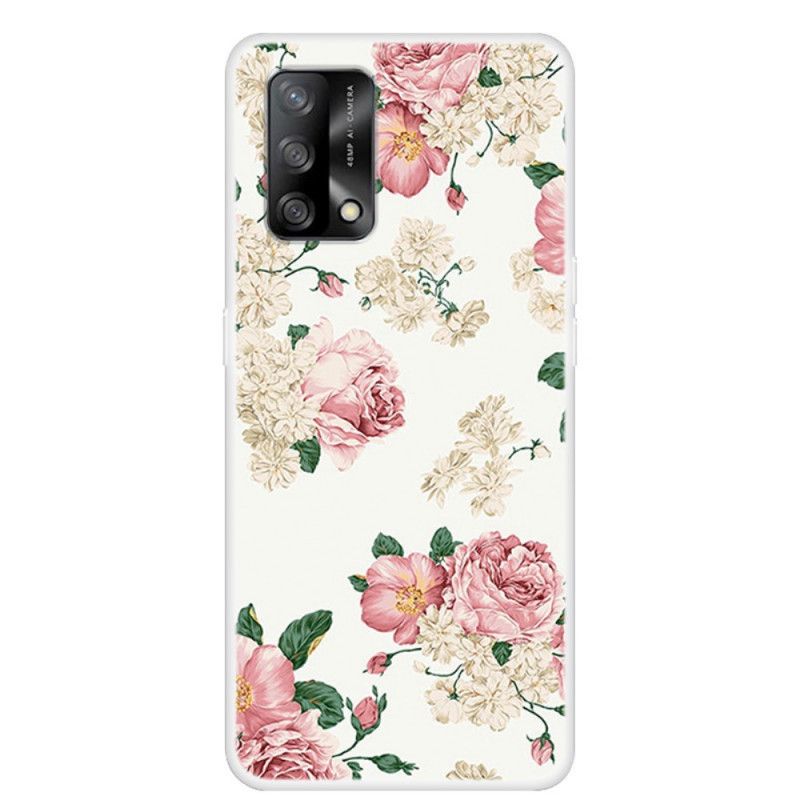 Deksel Oppo A74 4g Liberty Flowers