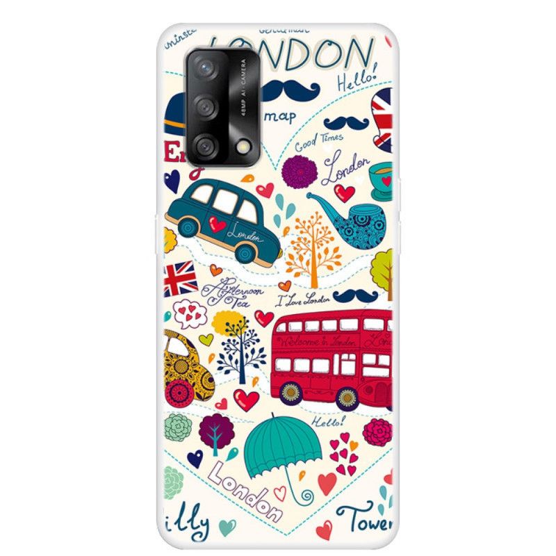 Deksel Oppo A74 4g Mobildeksel London Life