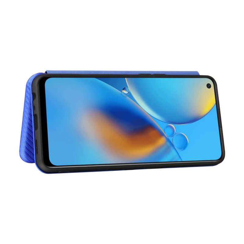 Folio Deksel Oppo A74 4g Karbonfiber