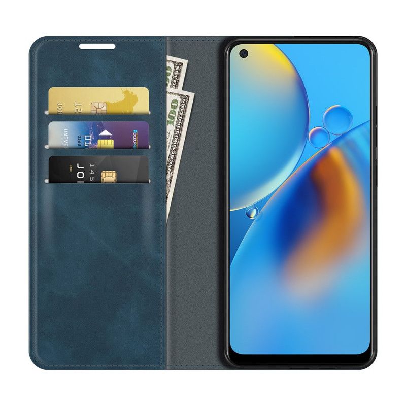 Folio Deksel Oppo A74 4g Skin-touch