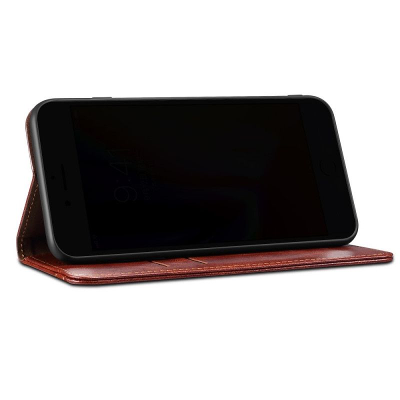 Folio Deksel Oppo A74 4g Vokset Kunstskinn