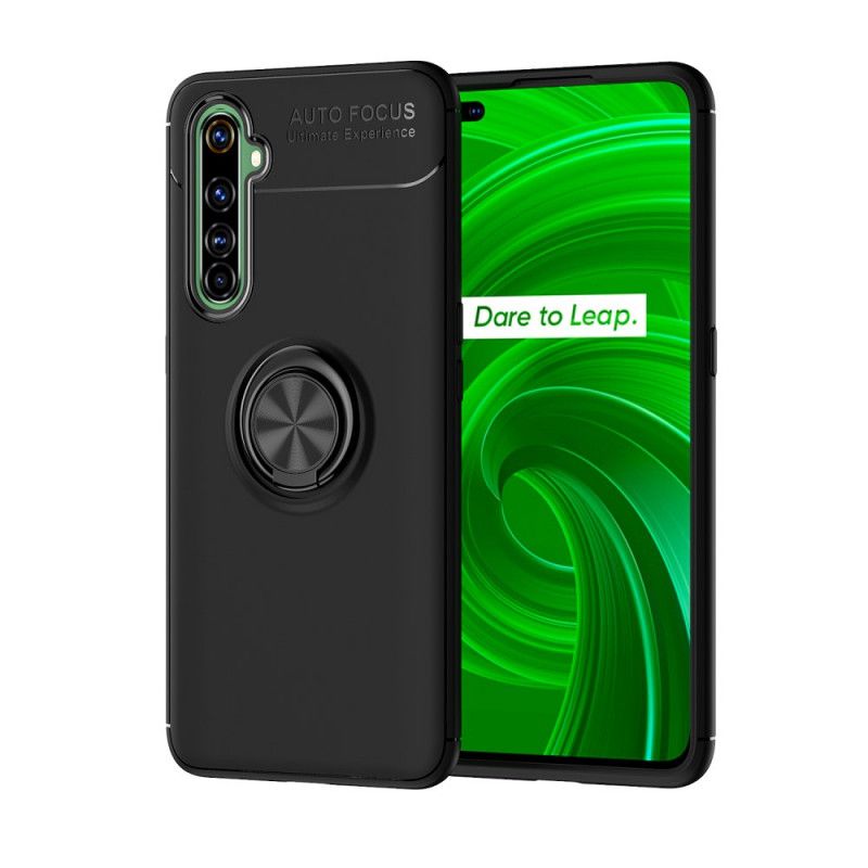 Deksel for Realme X50 Pro Svart Magnetisk Ring