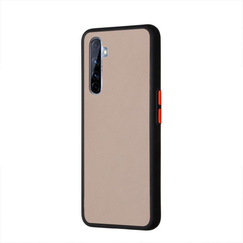 Deksel Realme X50 Pro Svart Hybrid Silikonfelgdesign