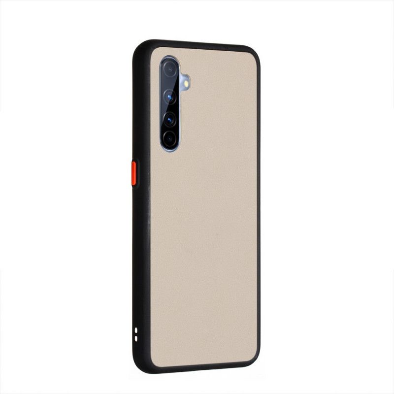 Deksel Realme X50 Pro Svart Hybrid Silikonfelgdesign