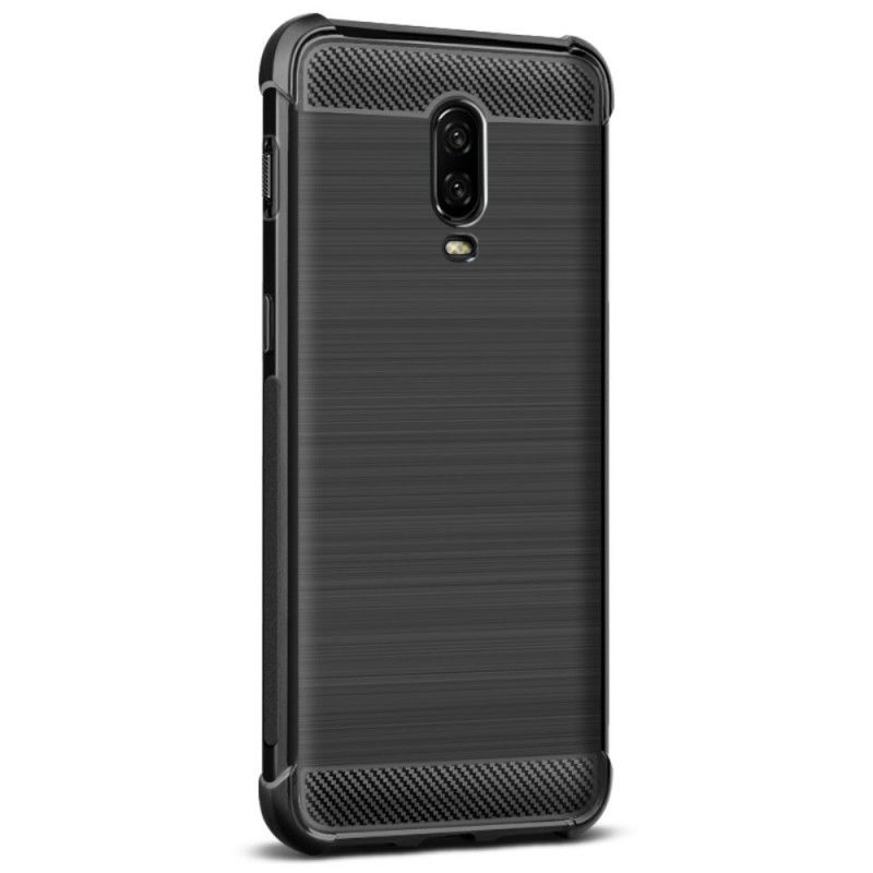 Deksel for OnePlus 6T Imak Vega-Serie Børstet Karbonfiber