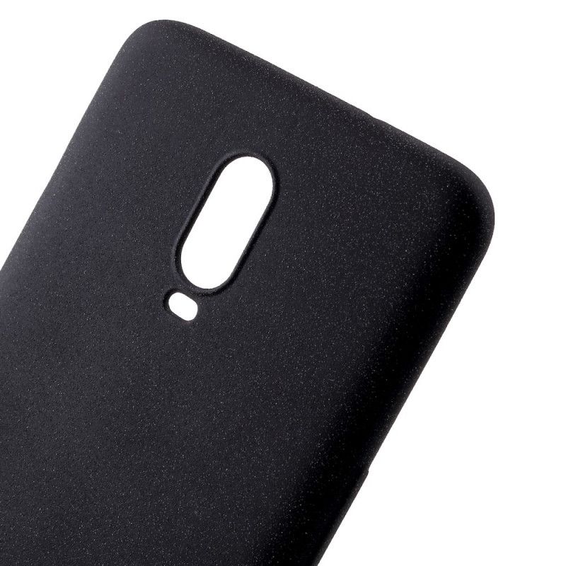 Deksel for OnePlus 6T Svart Mattsilikon