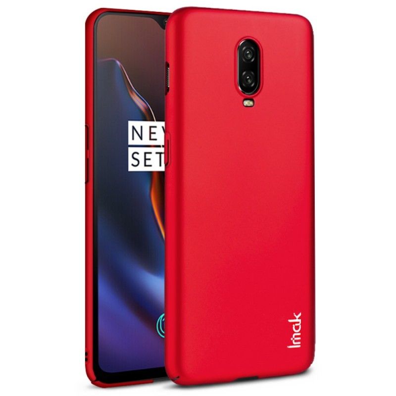 Deksel OnePlus 6T Rød Silkeserie