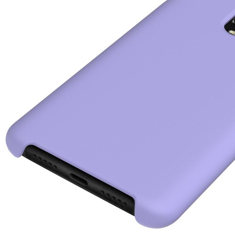 Deksel OnePlus 6T Rosa Silikonvæske Beskyttelse