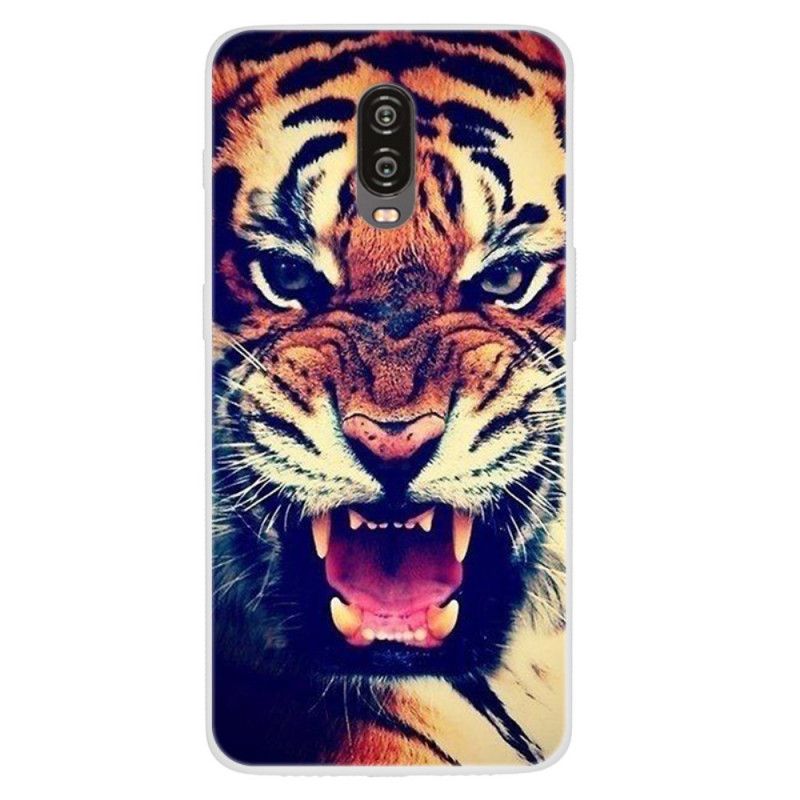 Deksel OnePlus 6T Tigeransikt