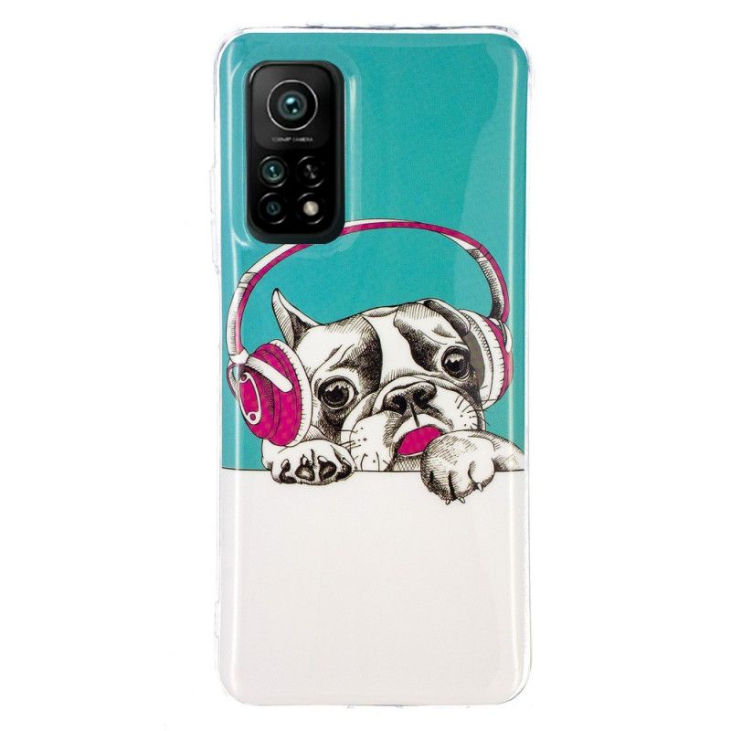 Deksel Xiaomi Mi 10T / 10T Pro Fluorescerende Hund