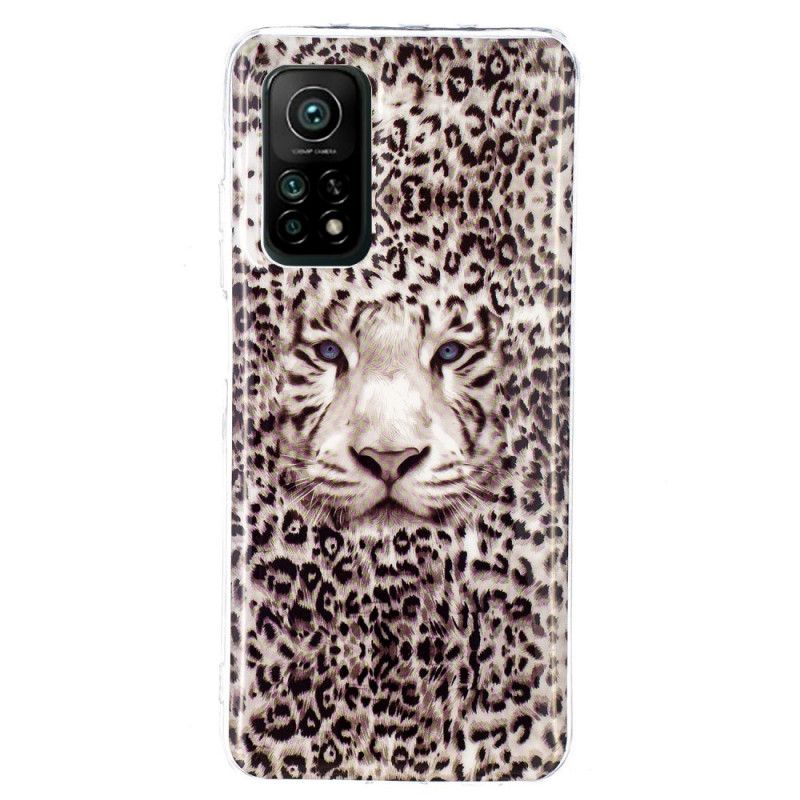 Deksel Xiaomi Mi 10T / 10T Pro Fluorescerende Leopard