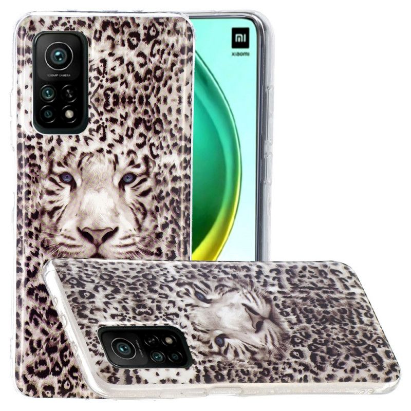 Deksel Xiaomi Mi 10T / 10T Pro Fluorescerende Leopard