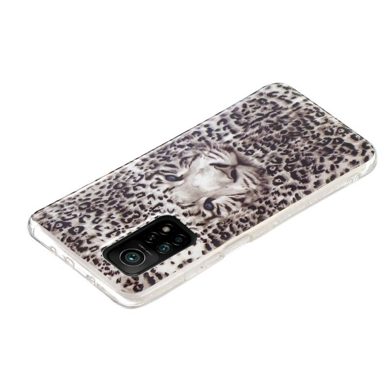 Deksel Xiaomi Mi 10T / 10T Pro Fluorescerende Leopard