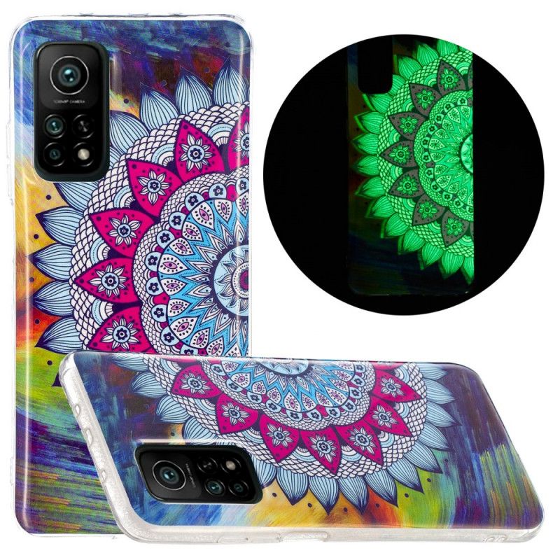 Deksel Xiaomi Mi 10T / 10T Pro Fluorescerende Mandala