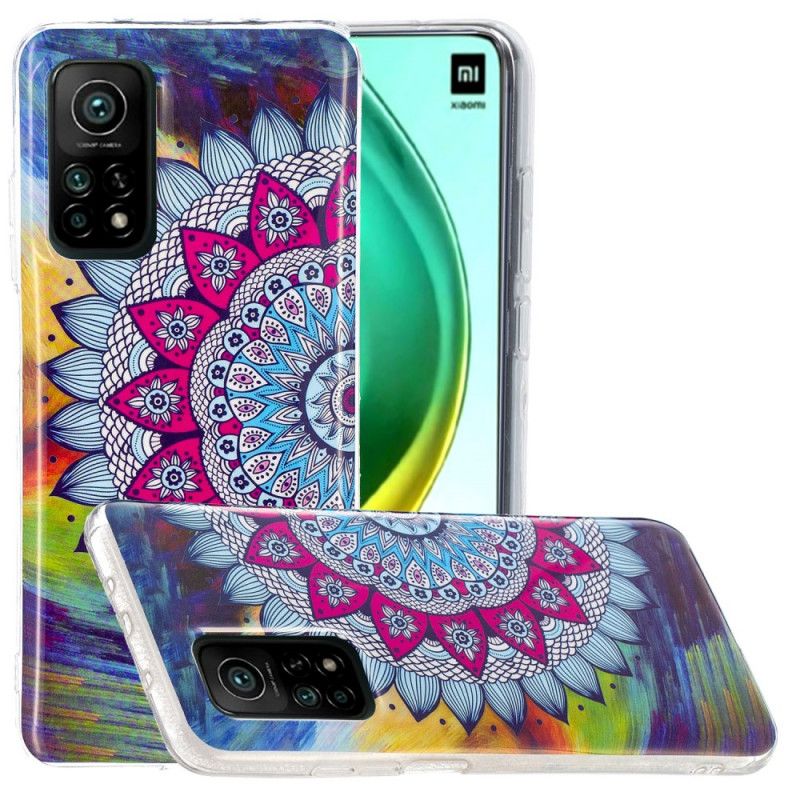 Deksel Xiaomi Mi 10T / 10T Pro Fluorescerende Mandala