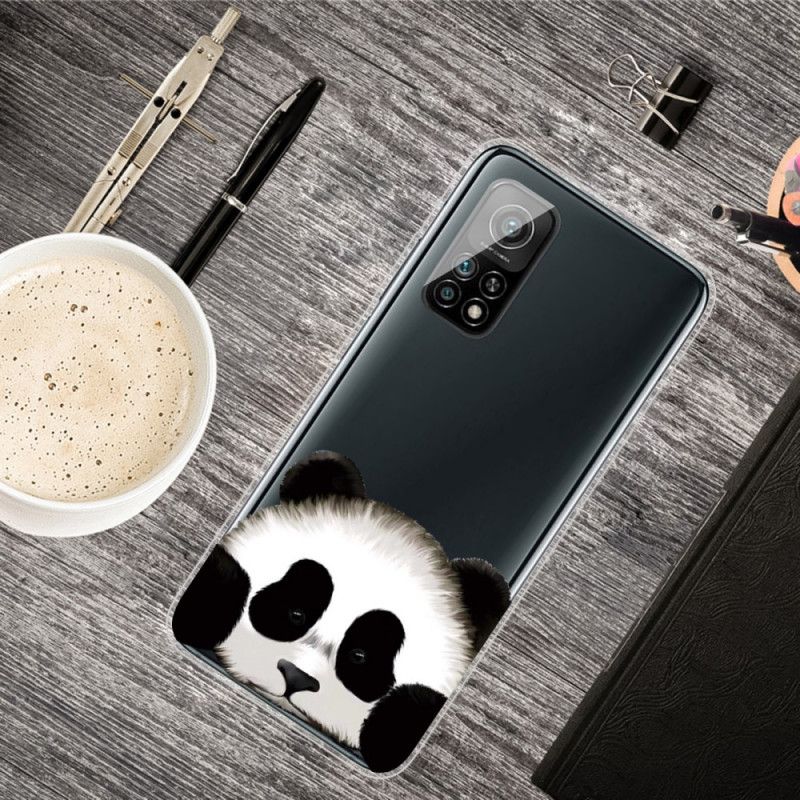 Deksel Xiaomi Mi 10T / 10T Pro Gjennomsiktig Panda Anti-fall