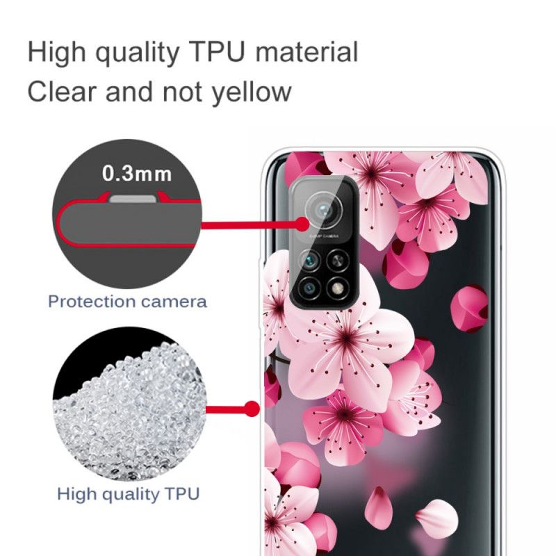 Deksel Xiaomi Mi 10T / 10T Pro Premium Blomster