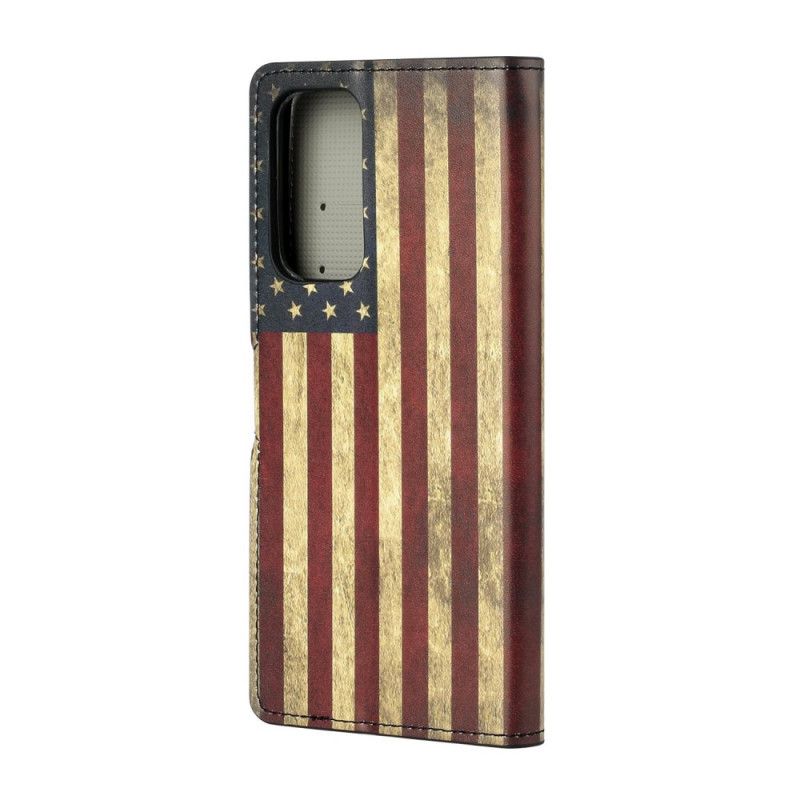 Folio Deksel for Xiaomi Mi 10T / 10T Pro Amerikansk Flagg