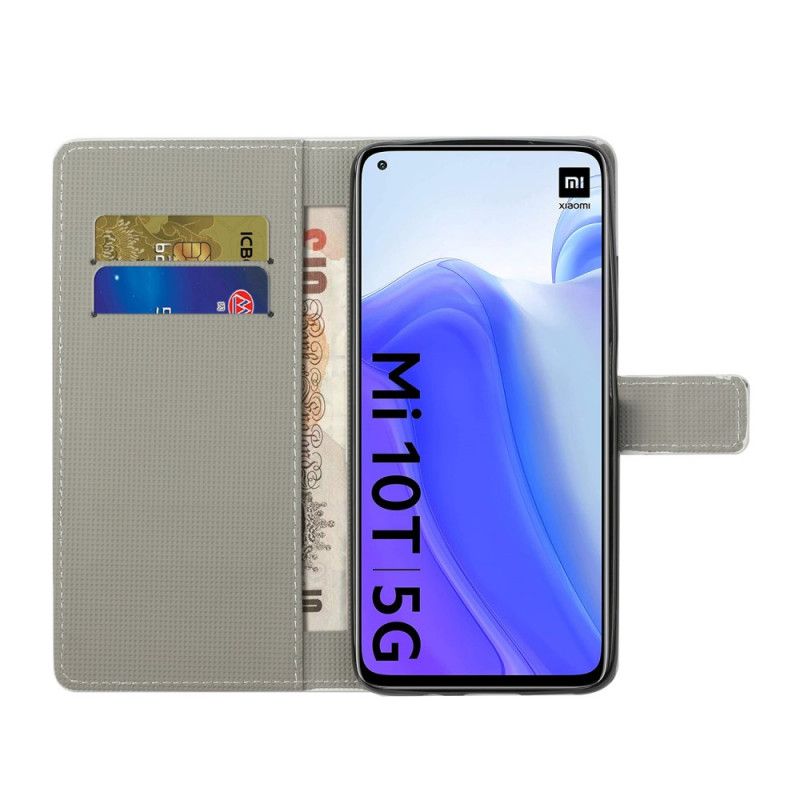 Folio Deksel for Xiaomi Mi 10T / 10T Pro Amerikansk Flagg