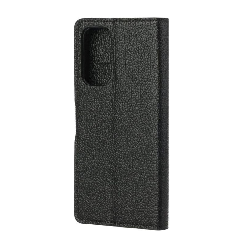 Folio Deksel for Xiaomi Mi 10T / 10T Pro Enkel Litchi