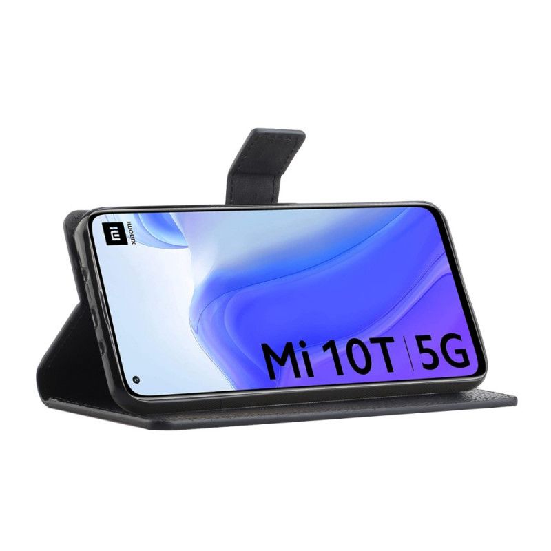 Folio Deksel for Xiaomi Mi 10T / 10T Pro Enkel Litchi