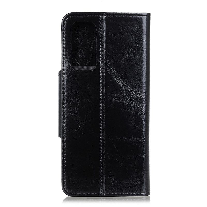 Folio Deksel for Xiaomi Mi 10T / 10T Pro Svart Khazneh Skinnende Fuskeskinn