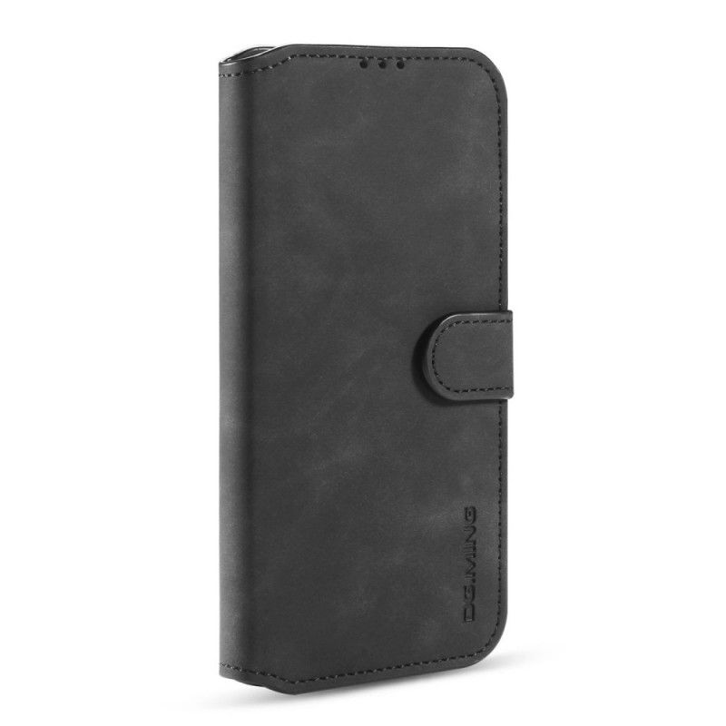 Folio Deksel for Xiaomi Mi 10T / 10T Pro Svart Retro Dg.Ming