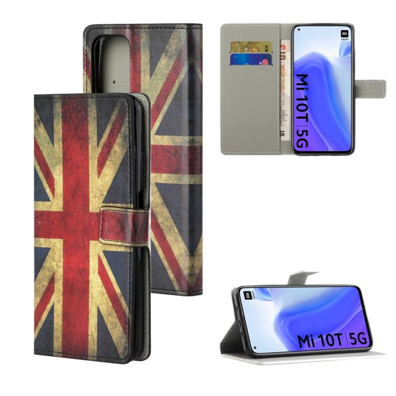 Folio Deksel Xiaomi Mi 10T / 10T Pro Englands Flagg