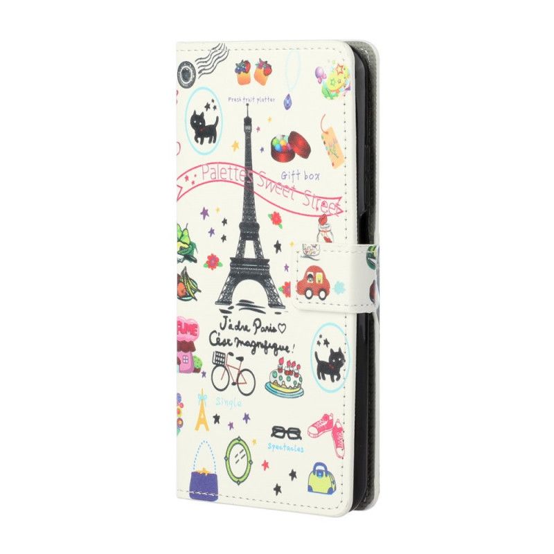 Folio Deksel Xiaomi Mi 10T / 10T Pro Jeg Elsker Paris Anti-fall