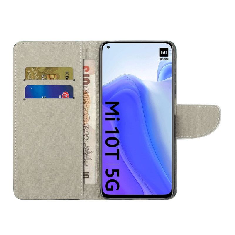 Folio Deksel Xiaomi Mi 10T / 10T Pro Kamuflasje Beskyttelse