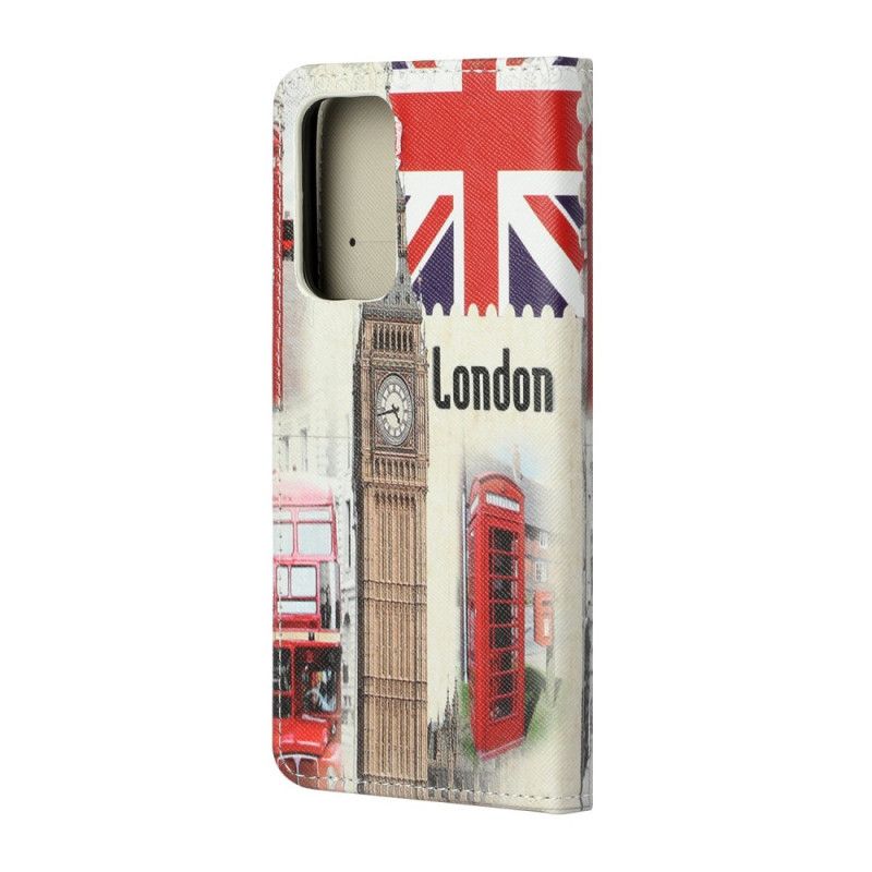 Folio Deksel Xiaomi Mi 10T / 10T Pro London Liv Anti-fall