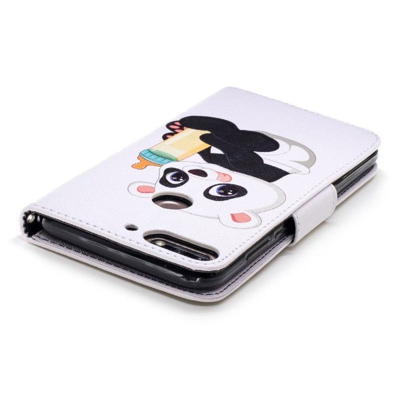 Folio Deksel for Huawei Y7 2018 Babypanda