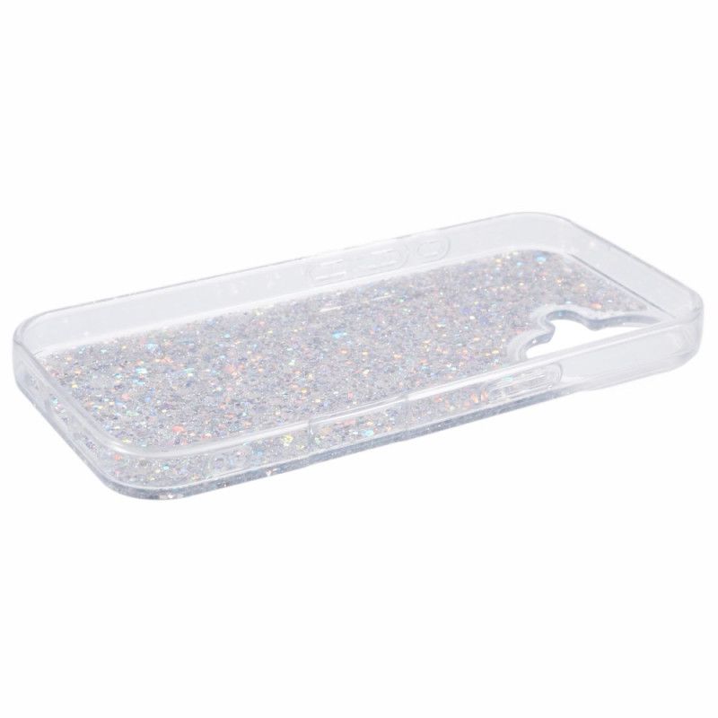 Deksel iPhone 16 Plus Glitter