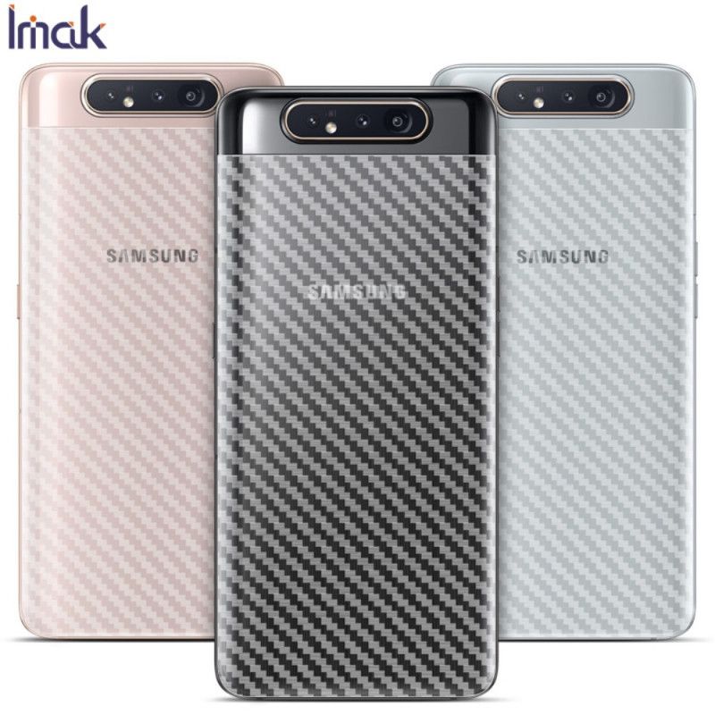 Beskyttelsesfilm Bak For Samsung Galaxy A80 / A90 Carbon Imak-Stil