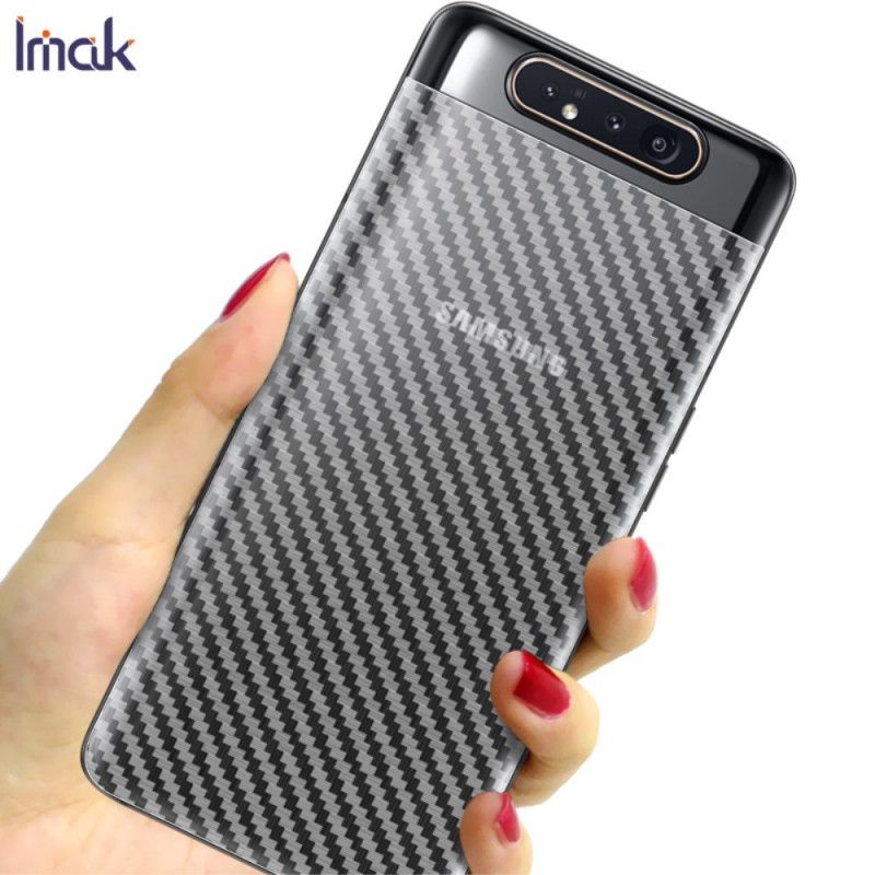 Beskyttelsesfilm Bak For Samsung Galaxy A80 / A90 Carbon Imak-Stil