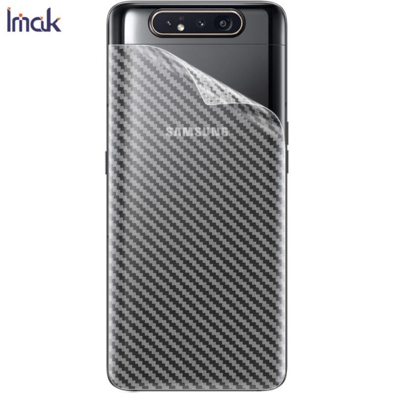 Beskyttelsesfilm Bak For Samsung Galaxy A80 / A90 Carbon Imak-Stil