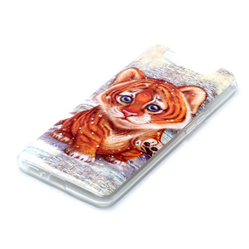 Deksel for Samsung Galaxy A80 / A90 Baby Tiger