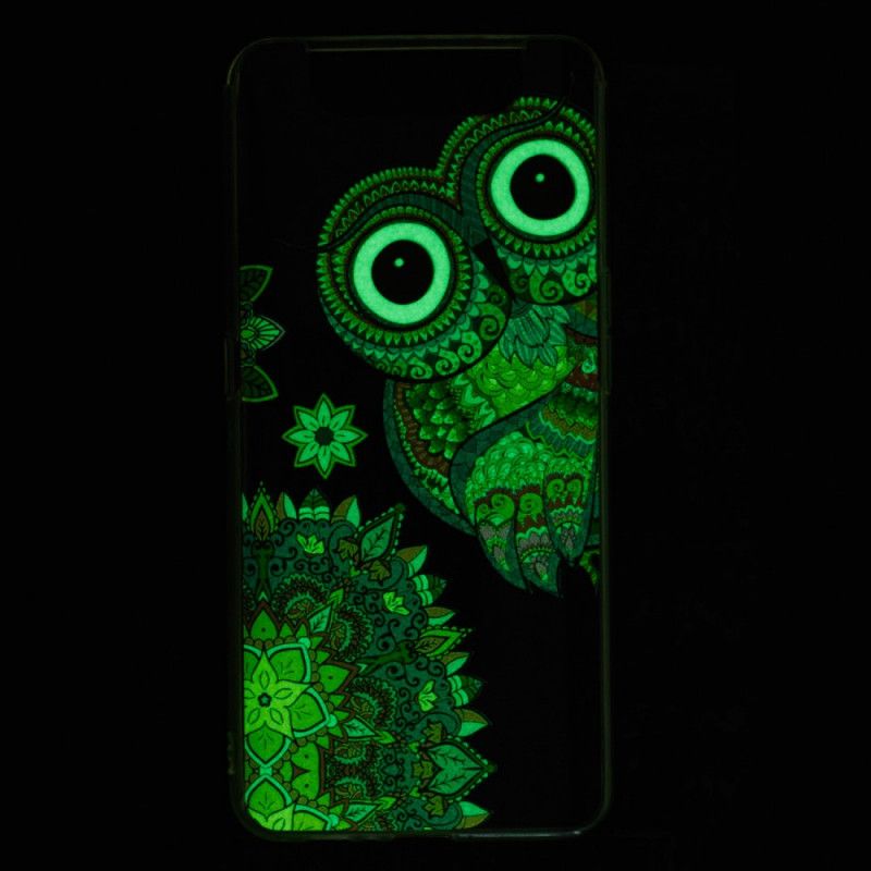 Deksel for Samsung Galaxy A80 / A90 Fluorescerende Mandalaugle