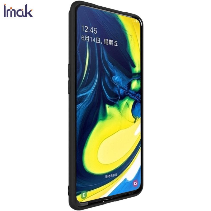 Deksel for Samsung Galaxy A80 / A90 Svart Frostet Imak