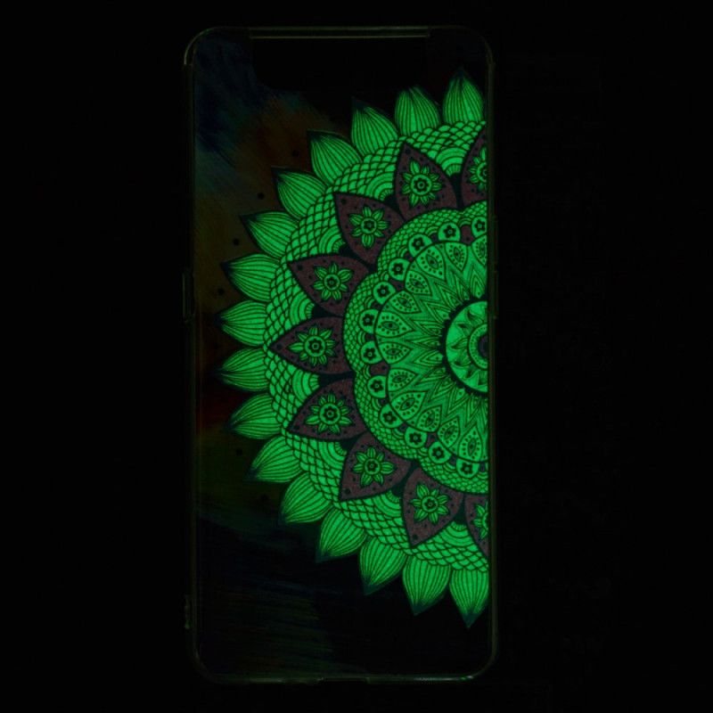 Deksel Samsung Galaxy A80 / A90 Mobildeksel Fluorescerende Mandala