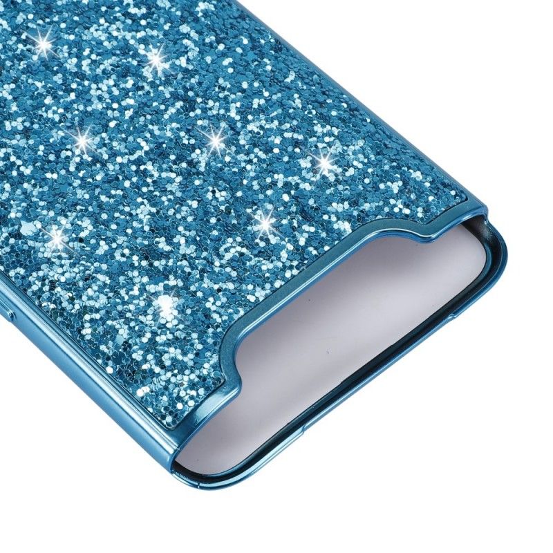 Deksel Samsung Galaxy A80 / A90 Svart Premium Glitter