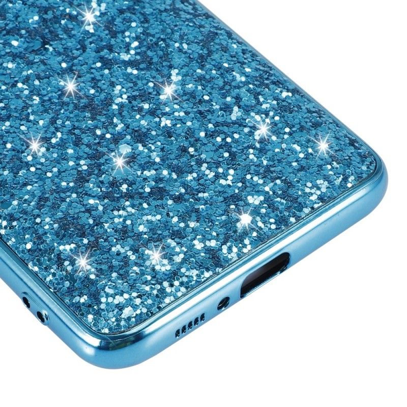 Deksel Samsung Galaxy A80 / A90 Svart Premium Glitter