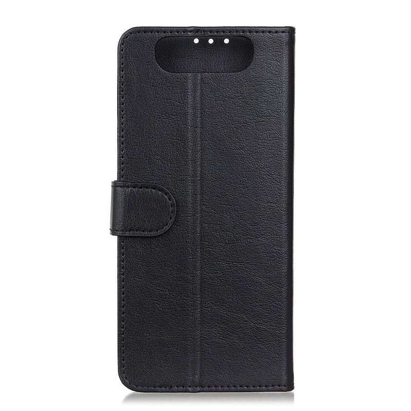 Folio Deksel for Samsung Galaxy A80 / A90 Skinnfølelse