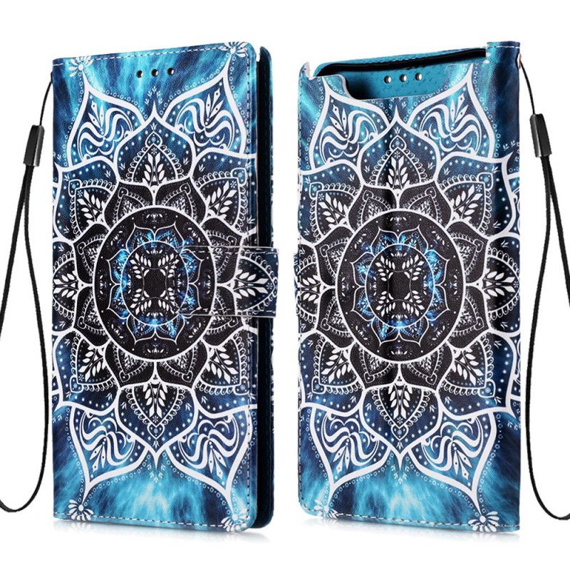 Lærdeksel Folio Deksel Samsung Galaxy A80 / A90 Mandala På Himmelen