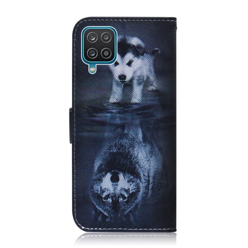 Folio Deksel Samsung Galaxy M32 Ernesto The Wolf