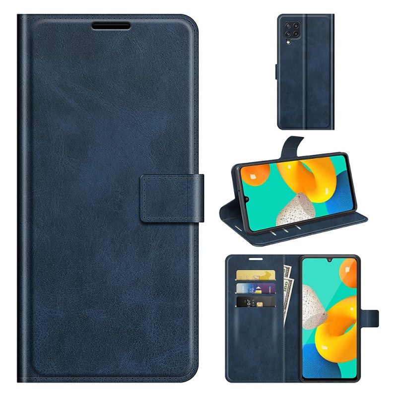 Folio Deksel Samsung Galaxy M32 Faux Leather Slim