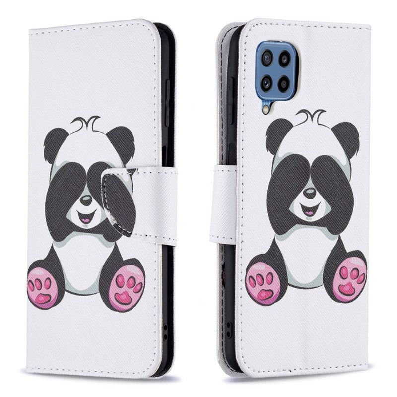 Folio Deksel Samsung Galaxy M32 Panda Moro